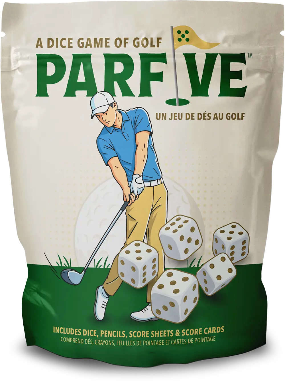 ParFive game bag packaging
